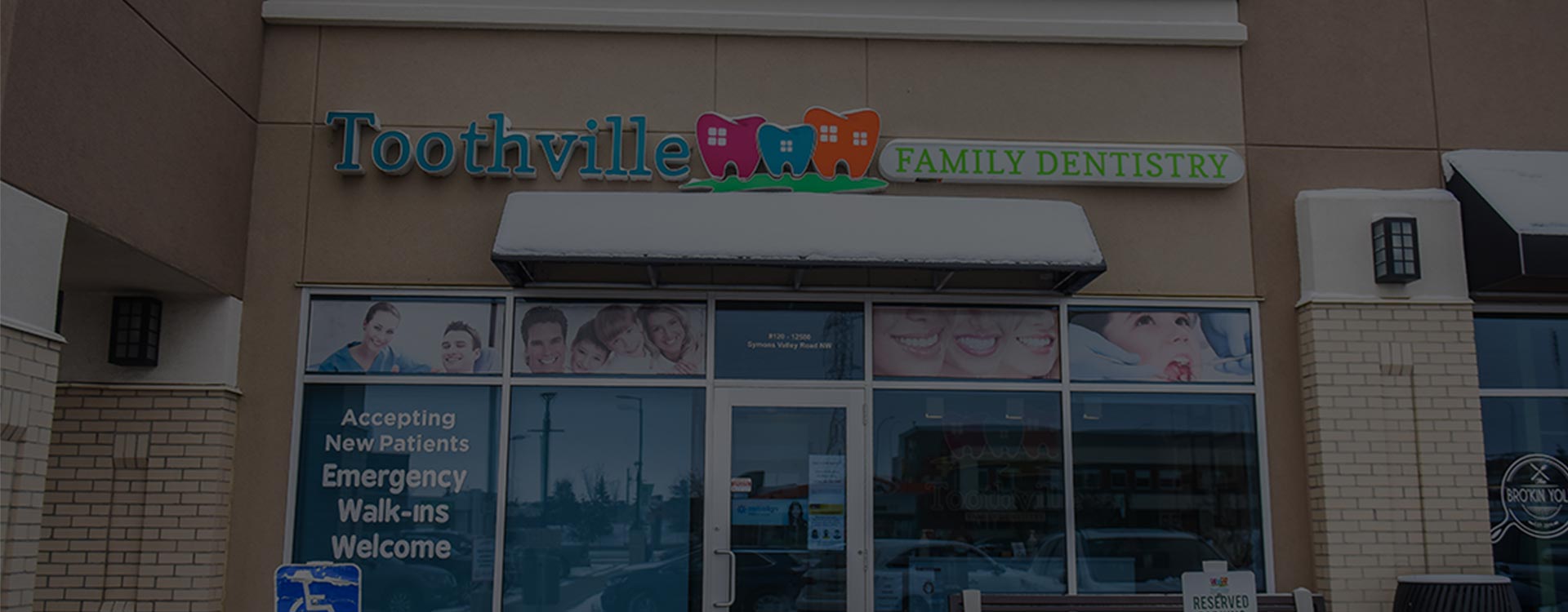 Building Exterior | Toothville Family Dentistry | NW Calgary | General Dentist