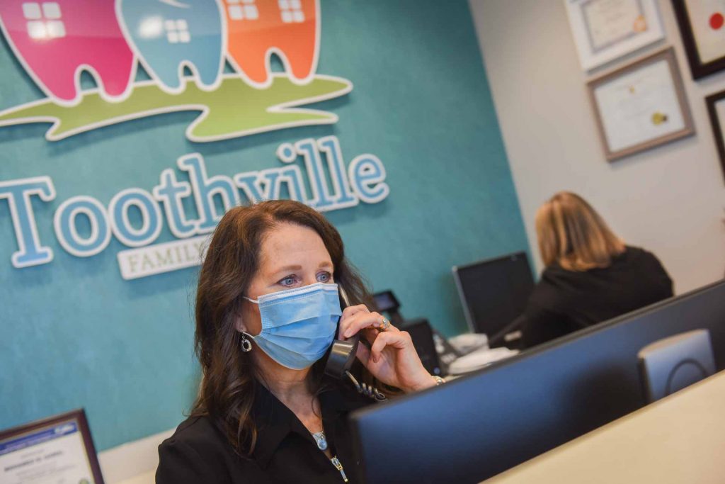 Helpful Reception Team | Toothville Family Dentistry | NW Calgary | General Dentist